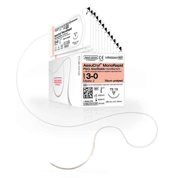 AssuCryl Monorapid – Poliglecaprone (PGCL) AssuCryl Monorapid – Poliglecaprone (PGCL)